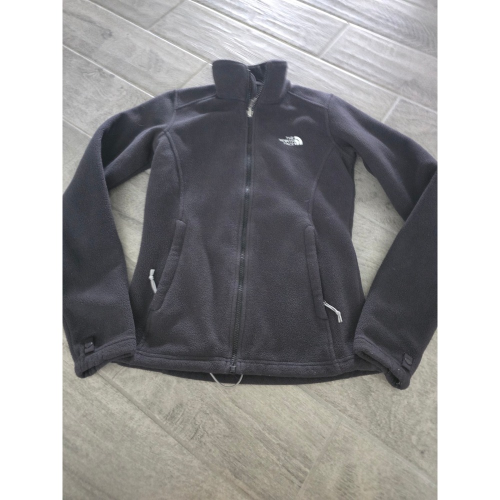 The North Face Womens Full Zip Fleece Jacket Black XS